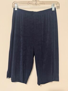 Chicos Travelers Navy Shorts, size 0 (6)